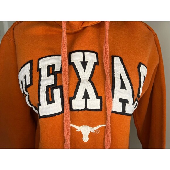 University Of Texas UT Pull Over Hoodie Sweatshirt size XS/S - Picture 2 of 7